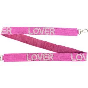 NEW KENZKUSTOMZ women's lover beaded purse strap in pink